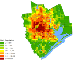 2045 Regional Growth Forecast Population