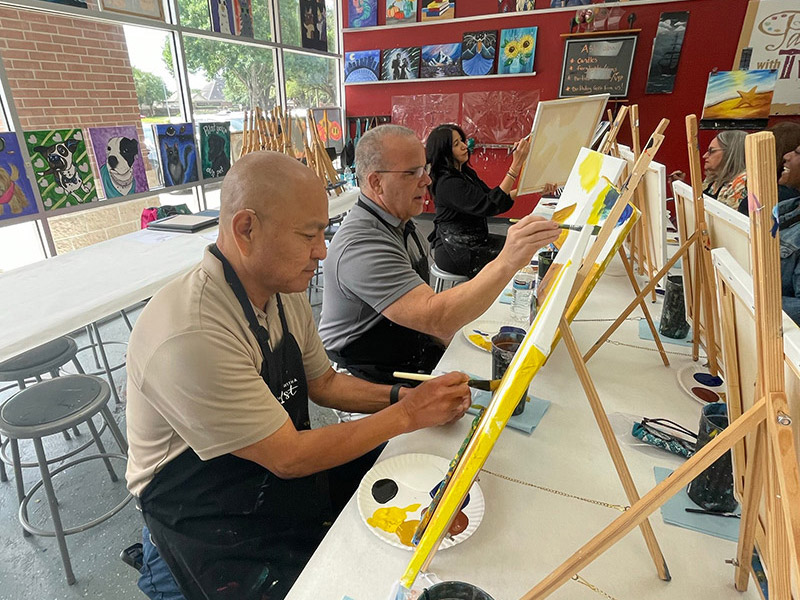 Luncheon at Painting with a Twist