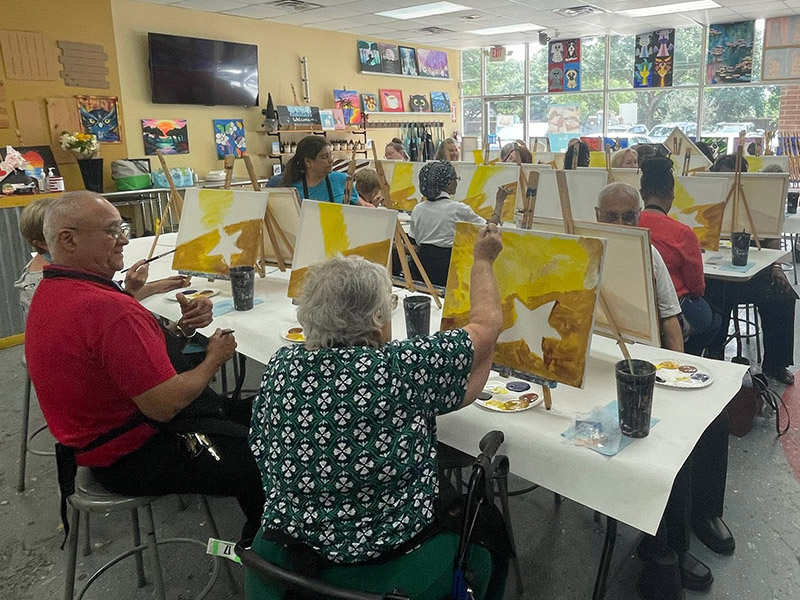 Luncheon at Painting with a Twist