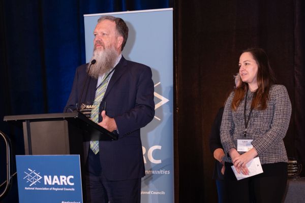 Announcing Chuck Wemple as Chair of the Executive Directors Council for the National Association of Regional Councils