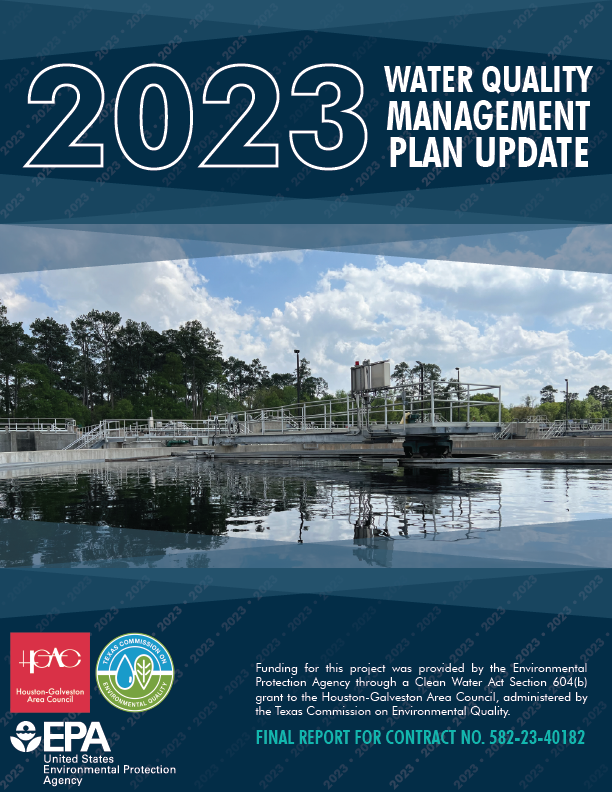 Water Quality Management Plan Cover Page