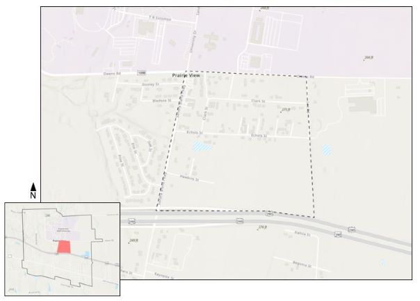 Prairie View Study Area Map