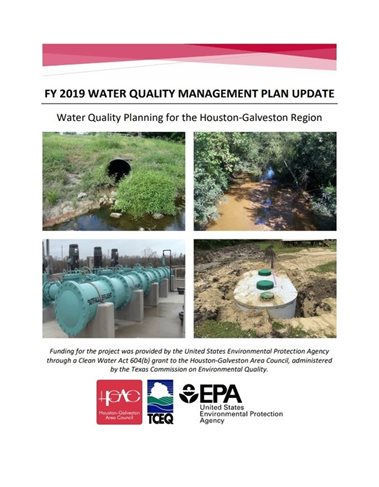 FY2019 604b Water Quality Management Plan Report
