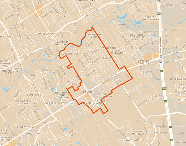 Cypress Creek Parkway Livable Centers Study Map