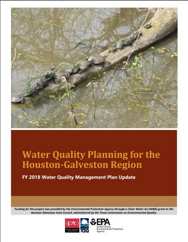 FY2018 604b Water Quality Management Plan Report