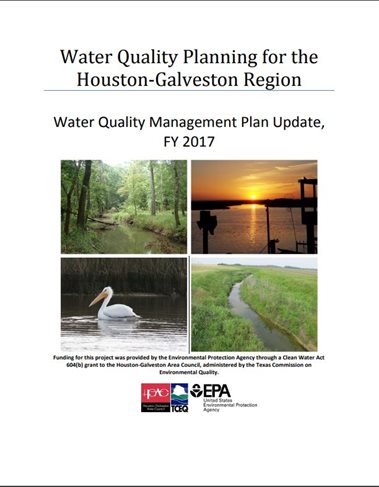 FY2017 604b Water Quality Management Plan Report