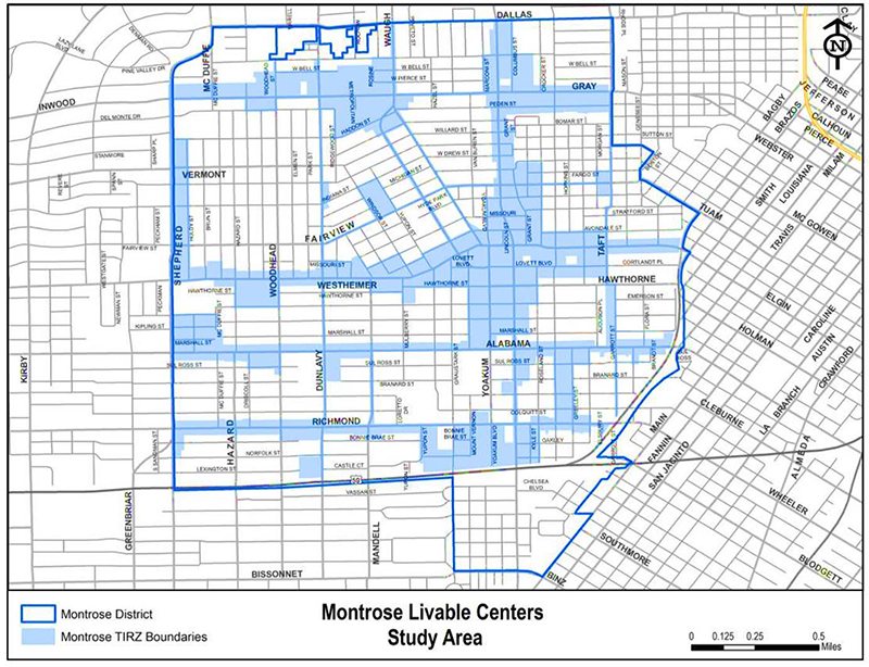 Montrose Study Area Map
