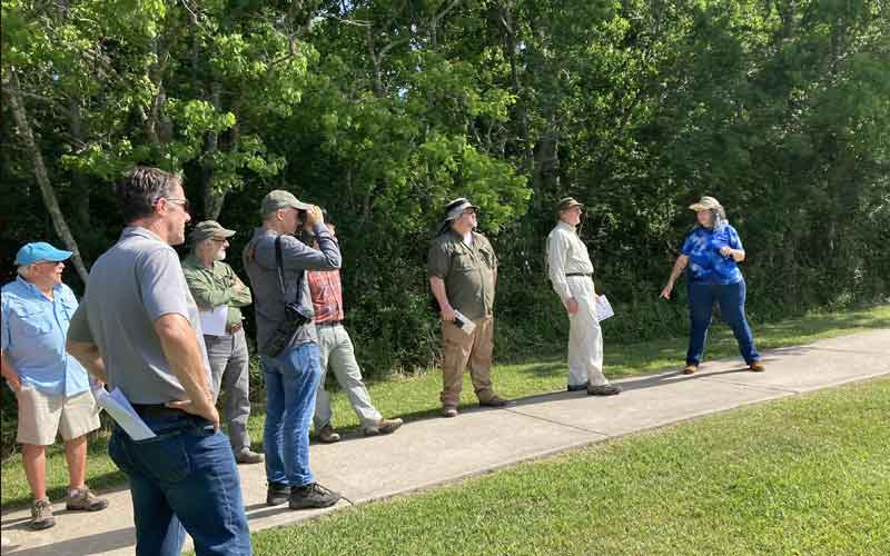 Photo of people on a trail